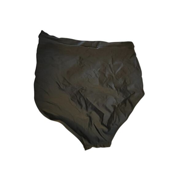 Shapermint Essentials Black High Waist Bikini Bottom Women's XL Ruched Sides New - Picture 3 of 7